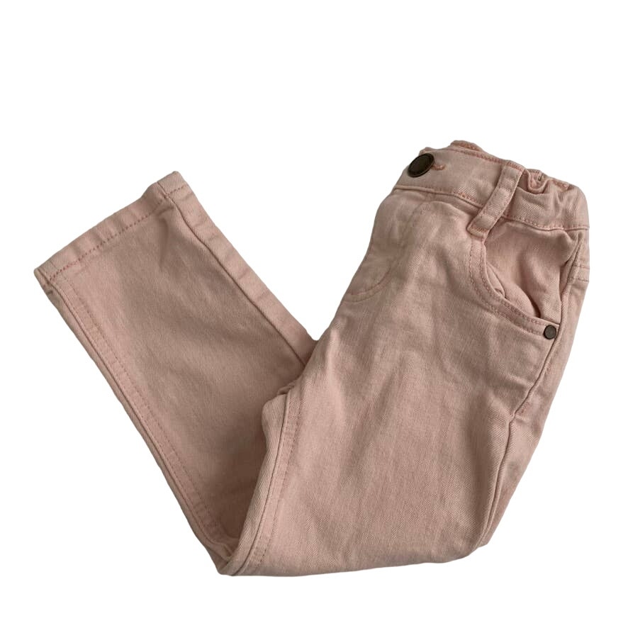Jamie Kay Colored Denim Jeans - Washed Peach Pink Petal - 3